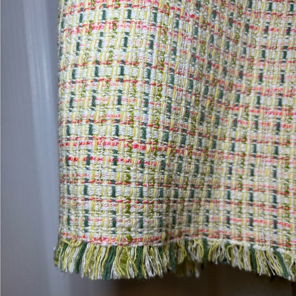 Zara - Party Pastel Feminine Festival Chic Multicolor Tweed Skort in Size S - Picture 4 of 10